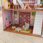 Casuta de papusi din lemn Juliette Zoey Dollhouse Kidkraft EZ Kraft Assembly